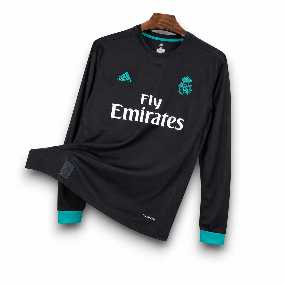 REAL MADRID - RETRO 17/18 LONG SLEEVED AWAY JERSEY