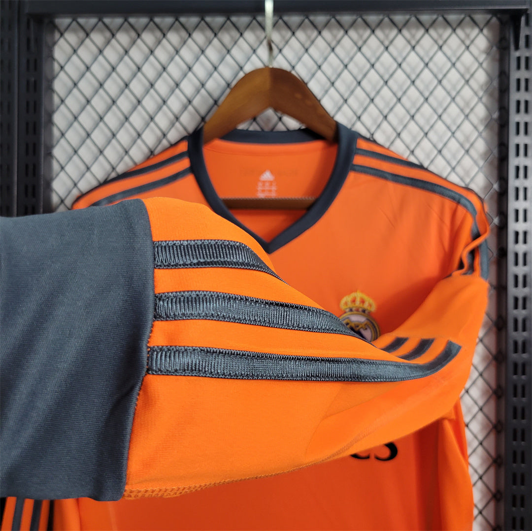 REAL MADRID - MAILLOT EXTÉRIEUR THIRD MANCHES LONGUES RETRO 13/14