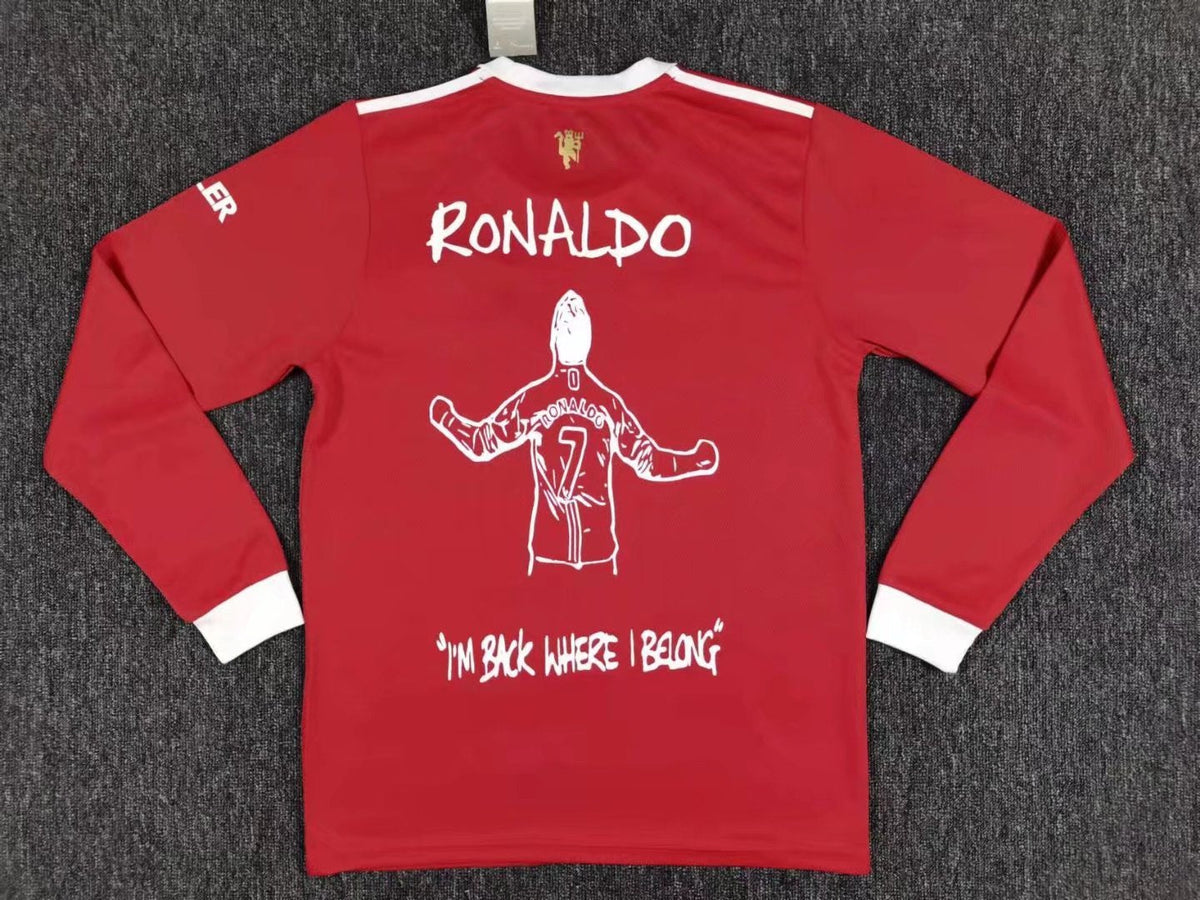 MANCHESTER UNITED - LONG SLEEVE CONCEPT JERSEY 21/22