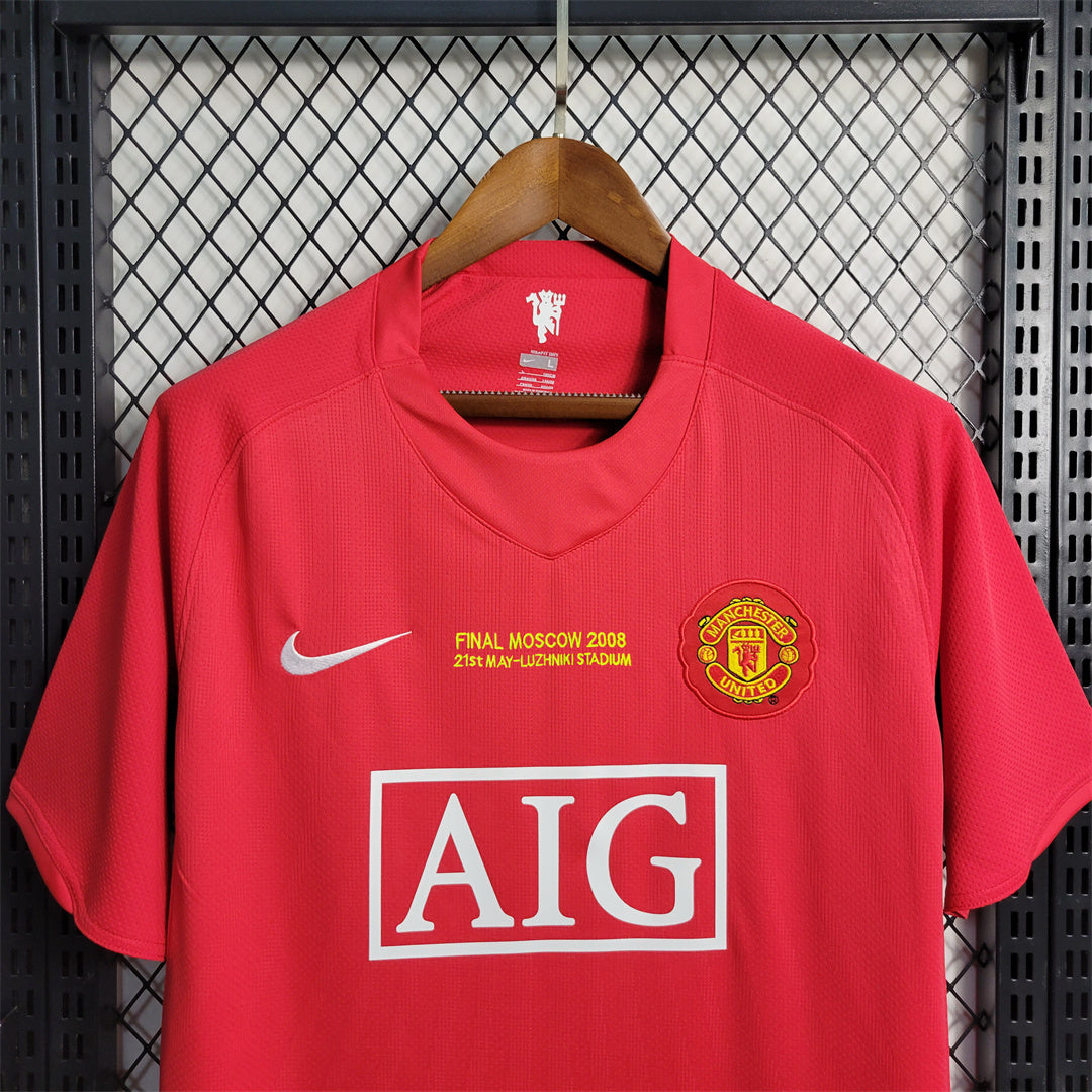 MANCHESTER UNITED - 07/08 RETRO HOME SHIRT