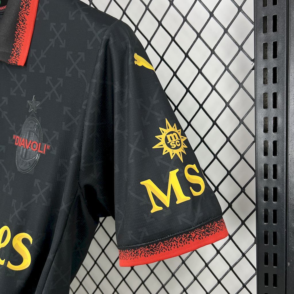 AC MILAN - MAILLOT FOURTH X OFF WHITE 24/25