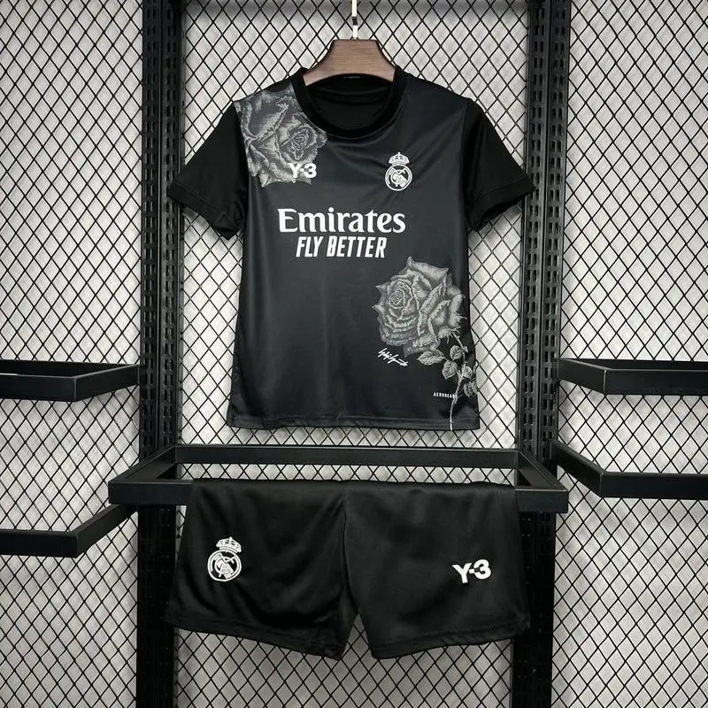 REAL MADRID - ENSEMBLE ENFANT CONCEPT NOIR 24/25