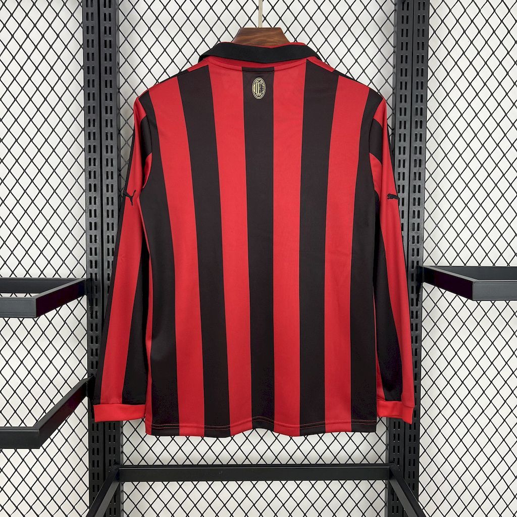 AC MILAN - MAILLOT "125ÈME ANNIVERSAIRE" MANCHES LONGUES 24/25