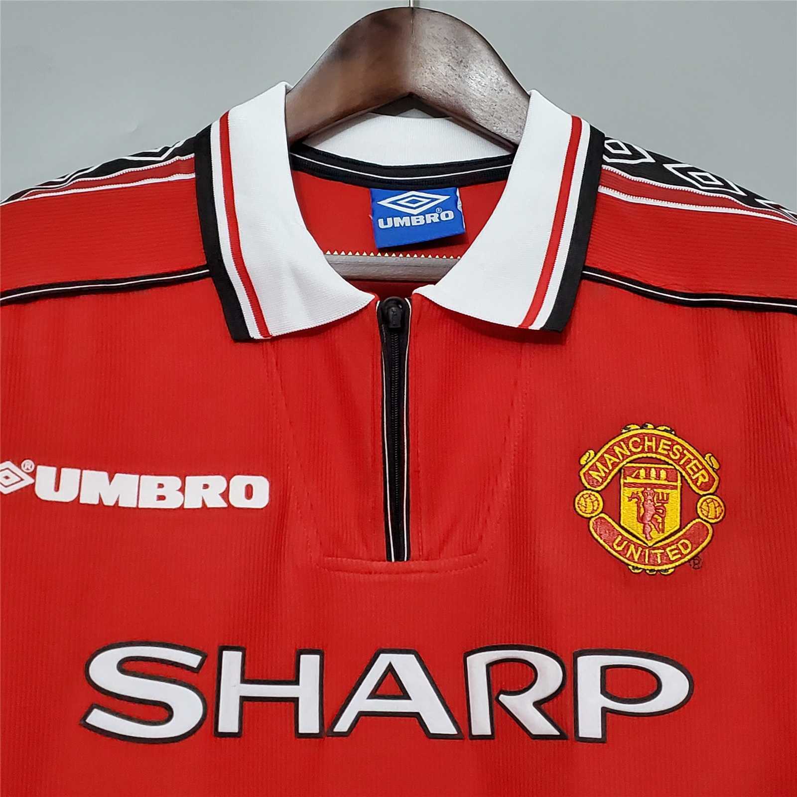 MANCHESTER UNITED - 98/99 RETRO HOME SHIRT