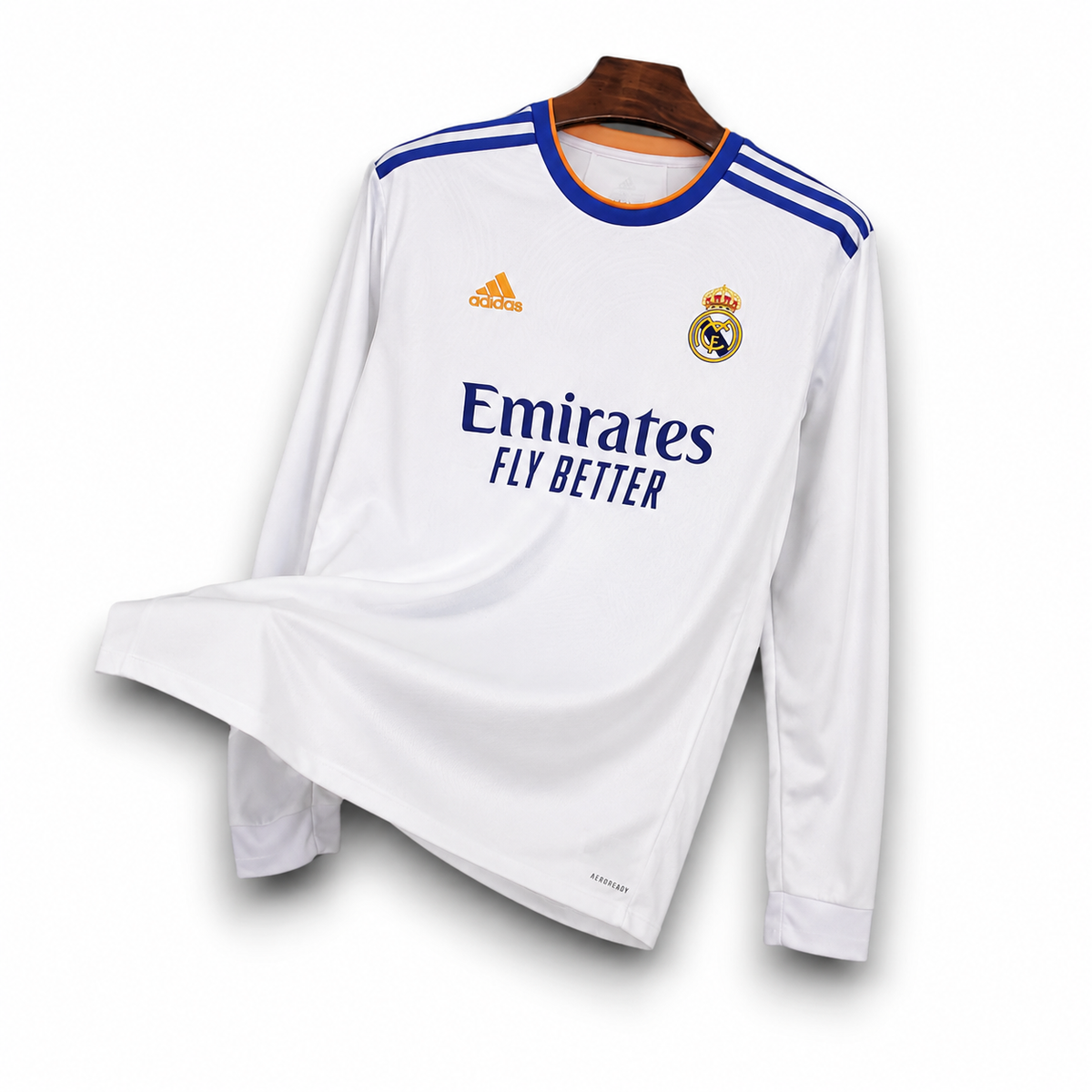 REAL MADRID - HOME JERSEY LONG SLEEVE 21/22