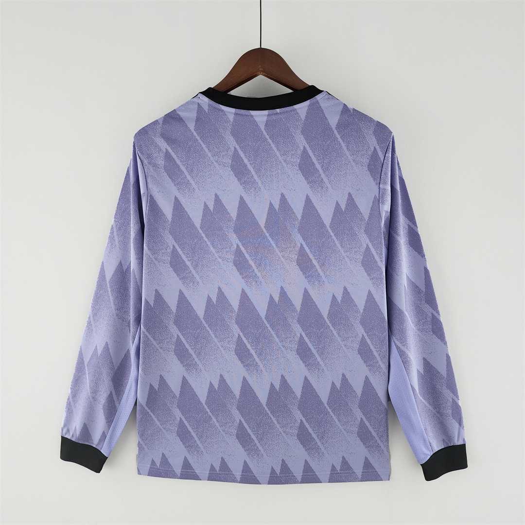 REAL MADRID - 22/23 LONG SLEEVED AWAY JERSEY