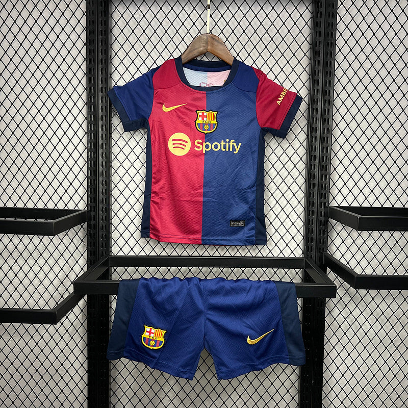 FC BARCELONE - ENSEMBLE ENFANT DOMICILE 24/25
