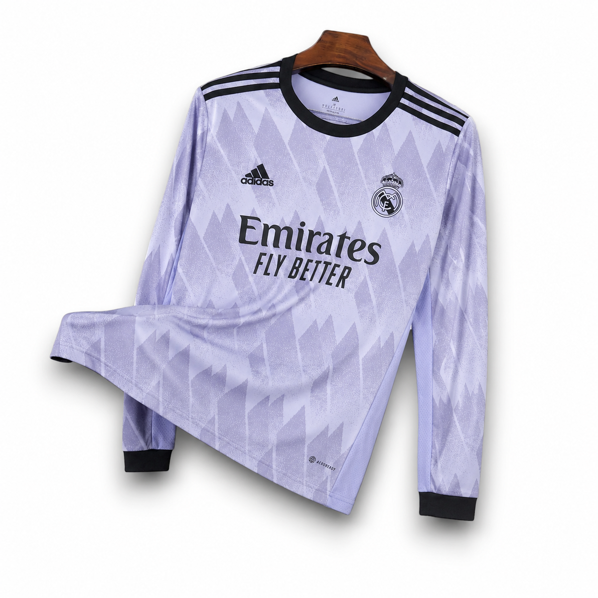 REAL MADRID - 22/23 LONG SLEEVED AWAY JERSEY