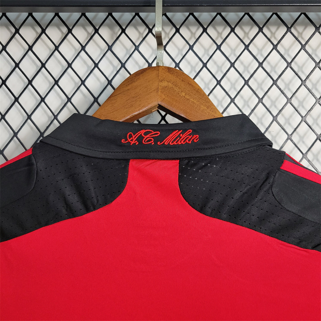 AC MILAN - LONG SLEEVE HOME RETRO JERSEY 07/08
