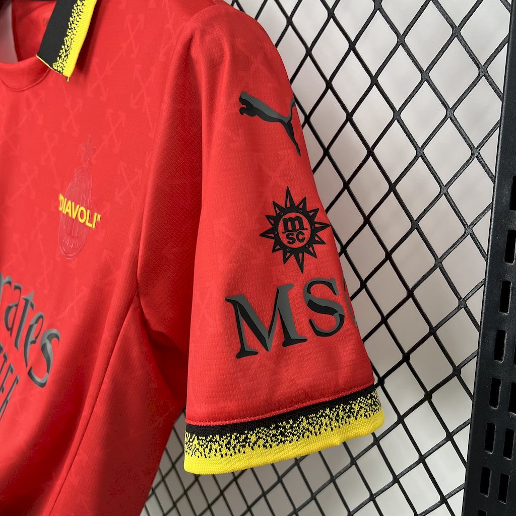 AC MILAN - MAILLOT FOURTH X OFF WHITE 24/25