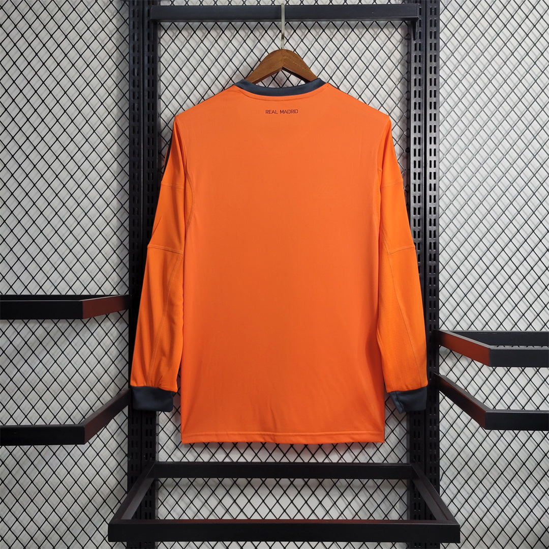 REAL MADRID - MAILLOT EXTÉRIEUR THIRD MANCHES LONGUES RETRO 13/14