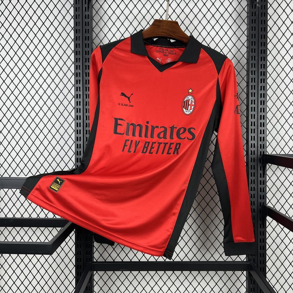 AC MILAN - MAILLOT EXTÉRIEUR THIRD MANCHES LONGUES 26/27