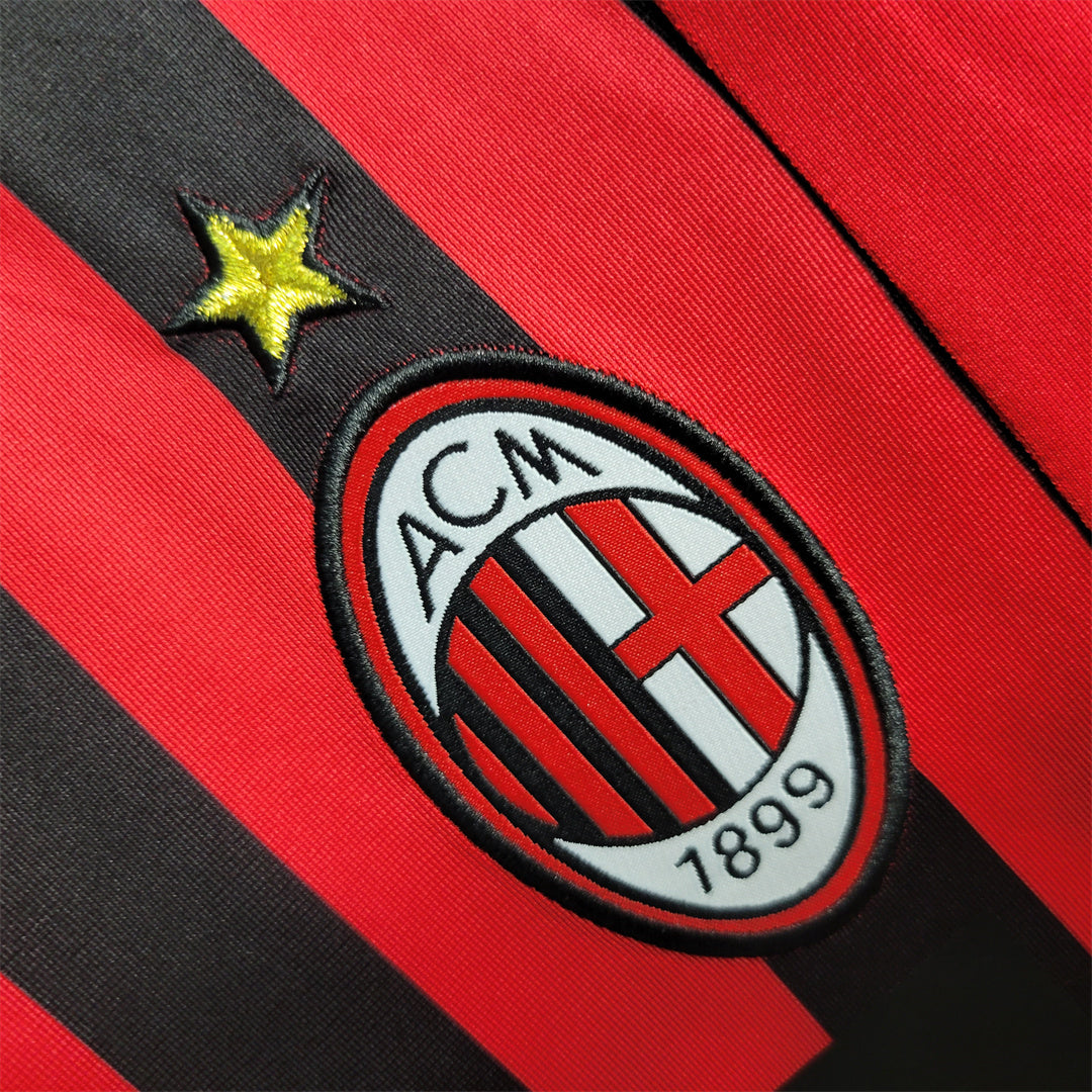 AC MILAN - LONG SLEEVE HOME RETRO JERSEY 07/08