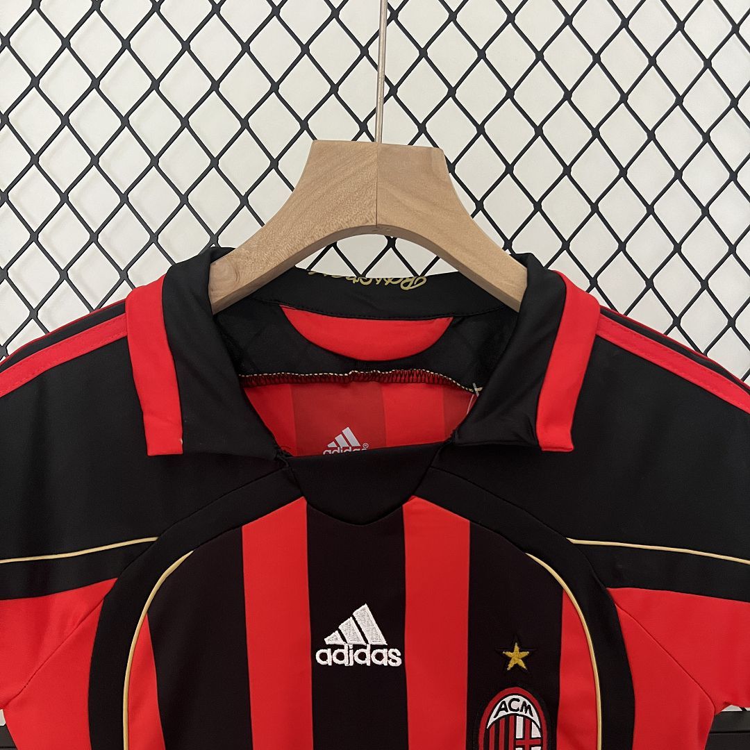 AC MILAN - ENSEMBLE ENFANT DOMICILE RETRO 06/07