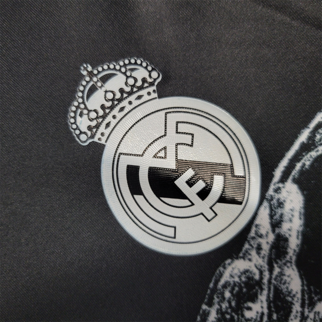 REAL MADRID - MAILLOT EXTÉRIEUR THIRD MANCHES LONGUES RETRO 14/15