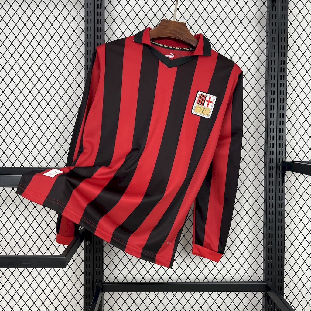 AC MILAN - MAILLOT "125ÈME ANNIVERSAIRE" MANCHES LONGUES 24/25