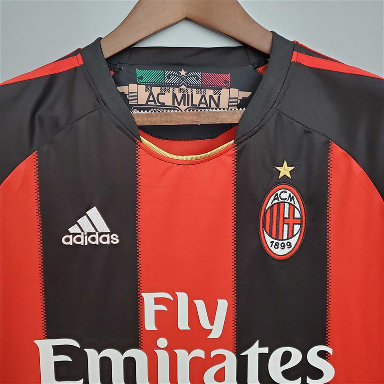 AC MILAN - HOME RETRO JERSEY 10/11