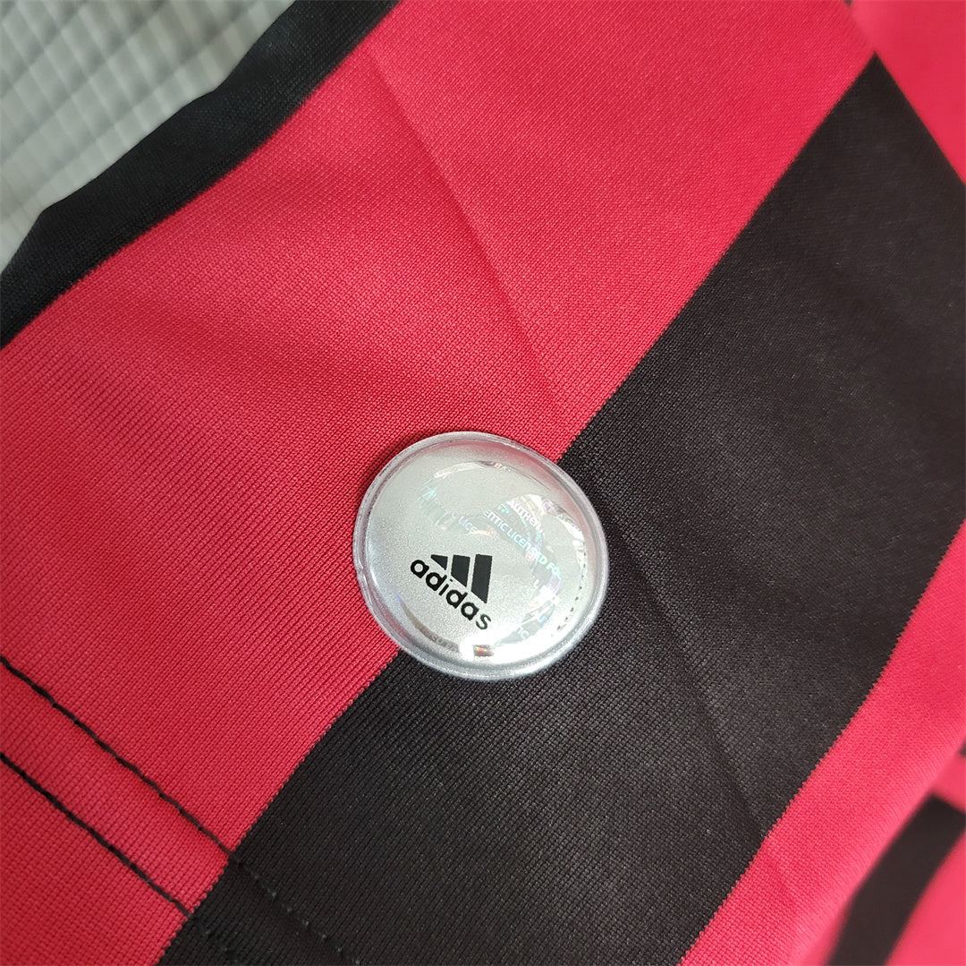 AC MILAN - 09/10 RETRO LONG SLEEVE HOME JERSEY