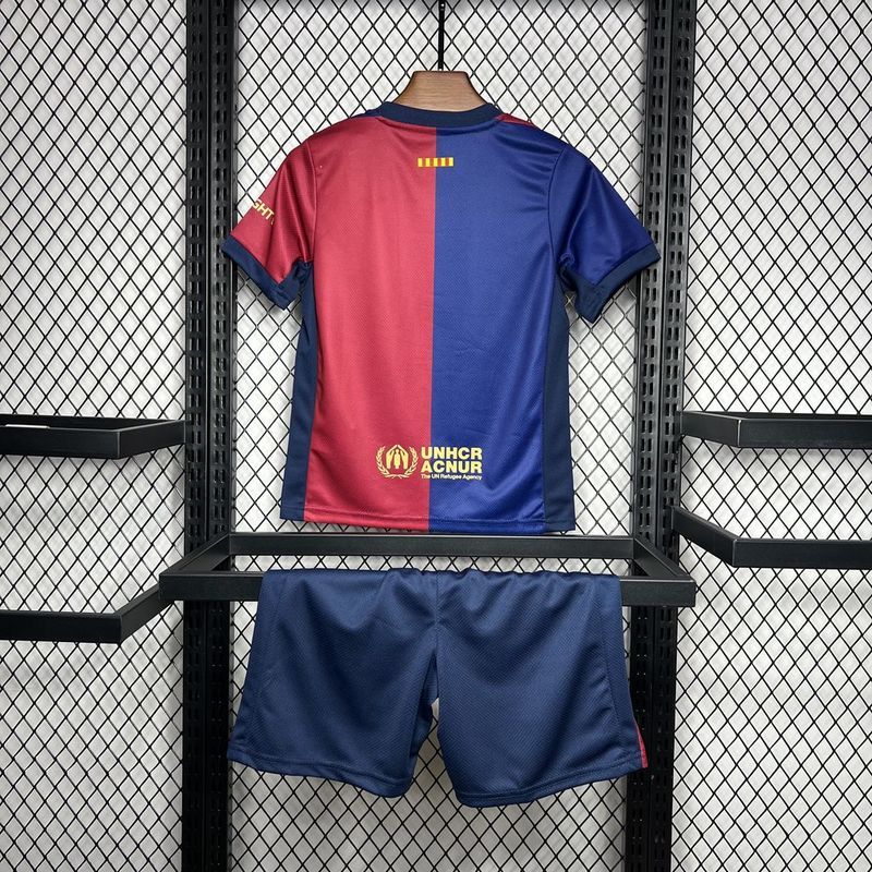 FC BARCELONE - ENSEMBLE ENFANT DOMICILE 24/25