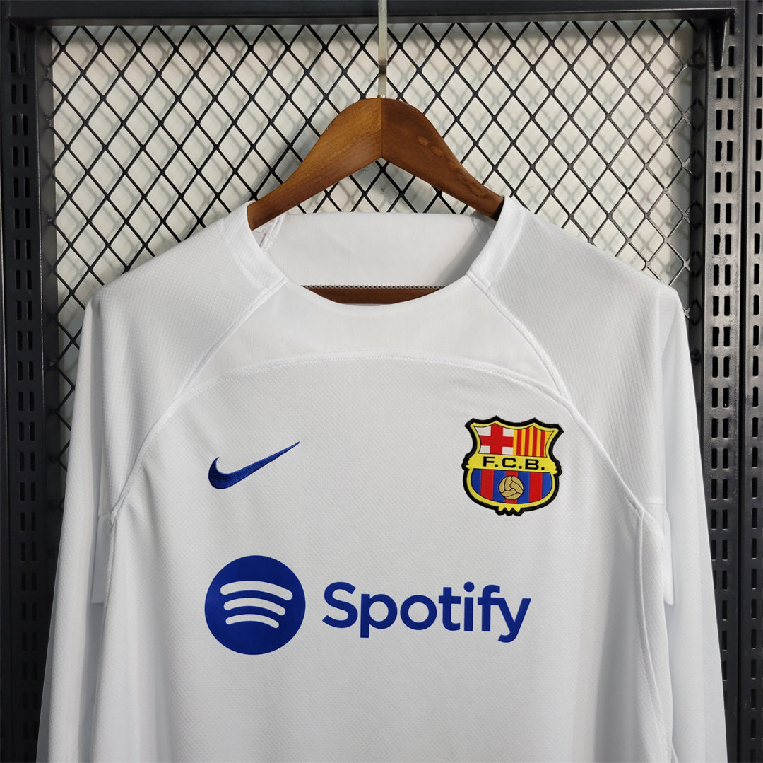 FC BARCELONE - MAILLOT EXTÉRIEUR MANCHES LONGUES 23/24