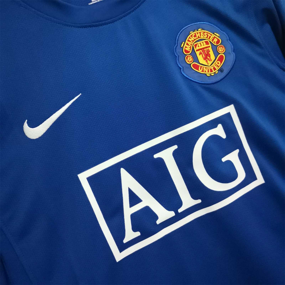 MANCHESTER UNITED - 08/09 RETRO LONG SLEEVE AWAY SHIRT