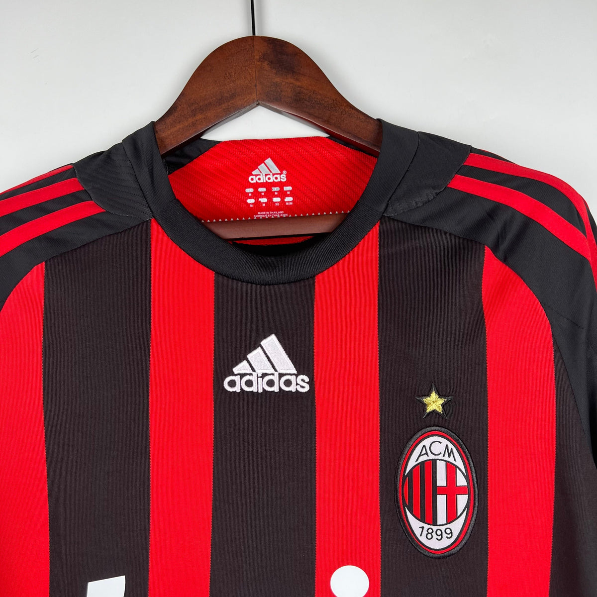 AC MILAN - HOME LONG SLEEVE RETRO JERSEY 08/09