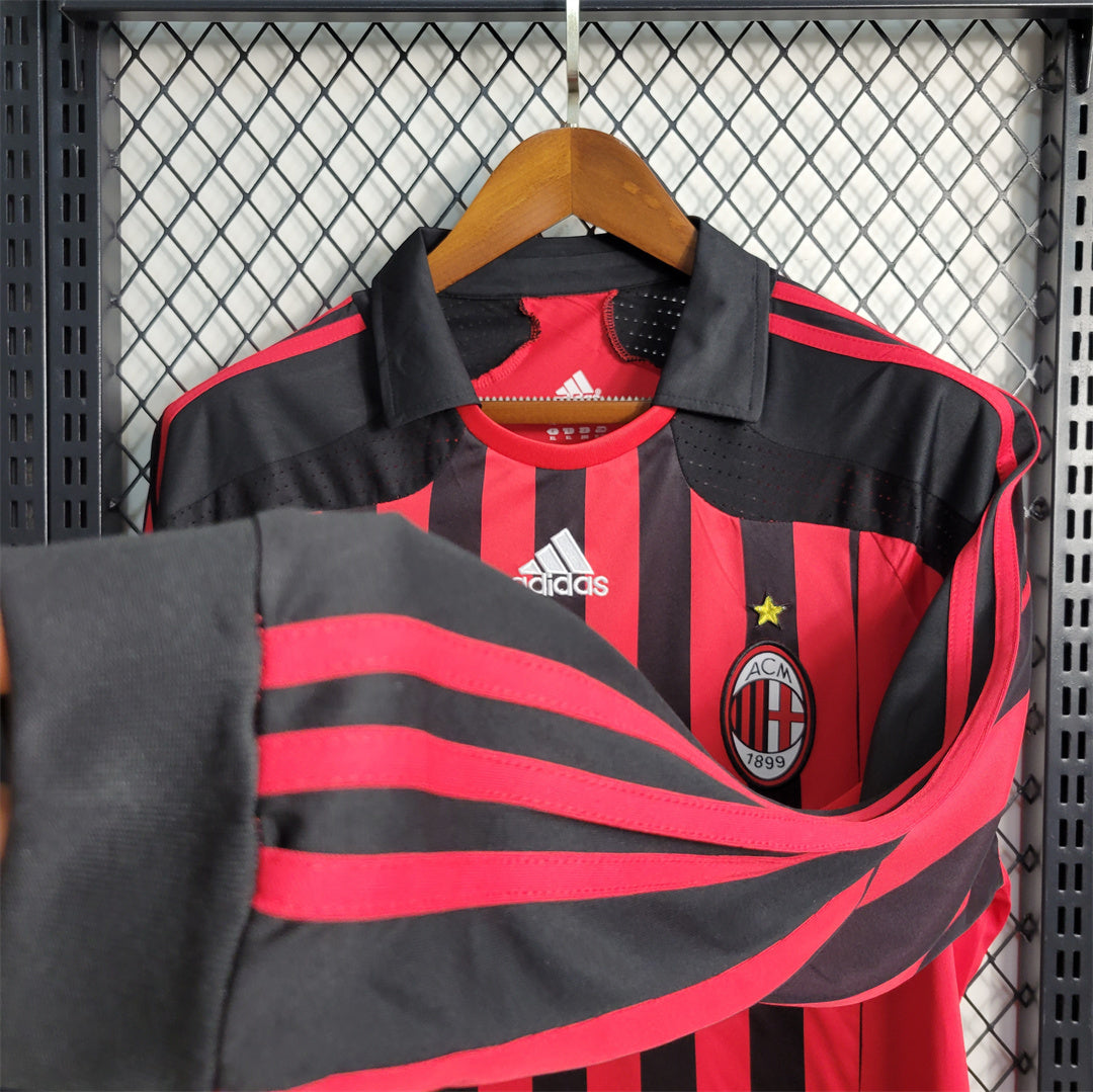 AC MILAN - LONG SLEEVE HOME RETRO JERSEY 07/08