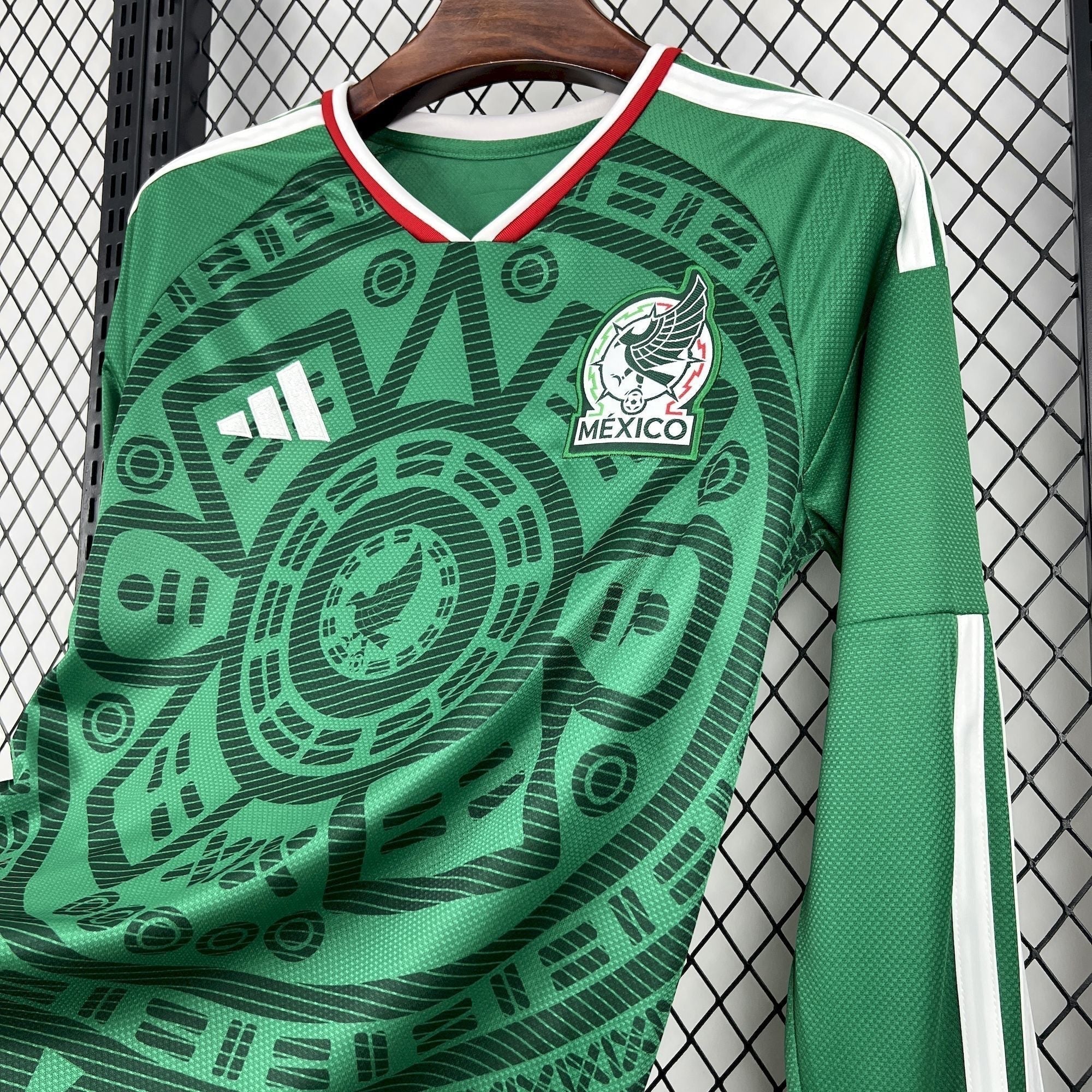 MÉXIQUE - MAILLOT DOMICILE MANCHES LONGUES 2026
