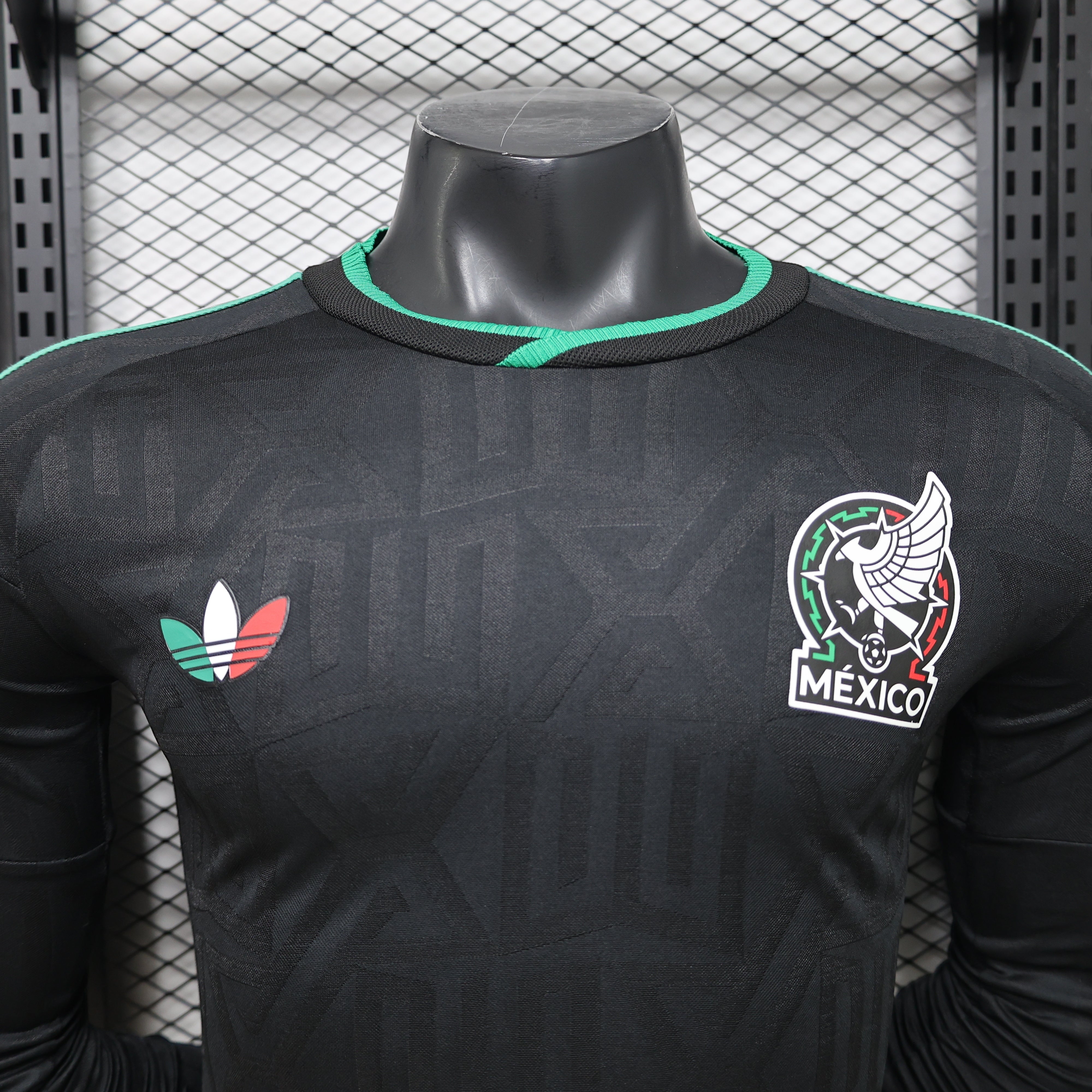 MÉXIQUE - MAILLOT THIRD EXTÉRIEUR JOUEUR MANCHES LONGUES 2026