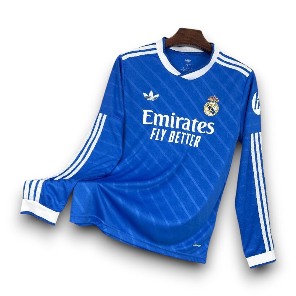 REAL MADRID - MAILLOT EXTÉRIEUR THIRD MANCHES LONGUES 25/26