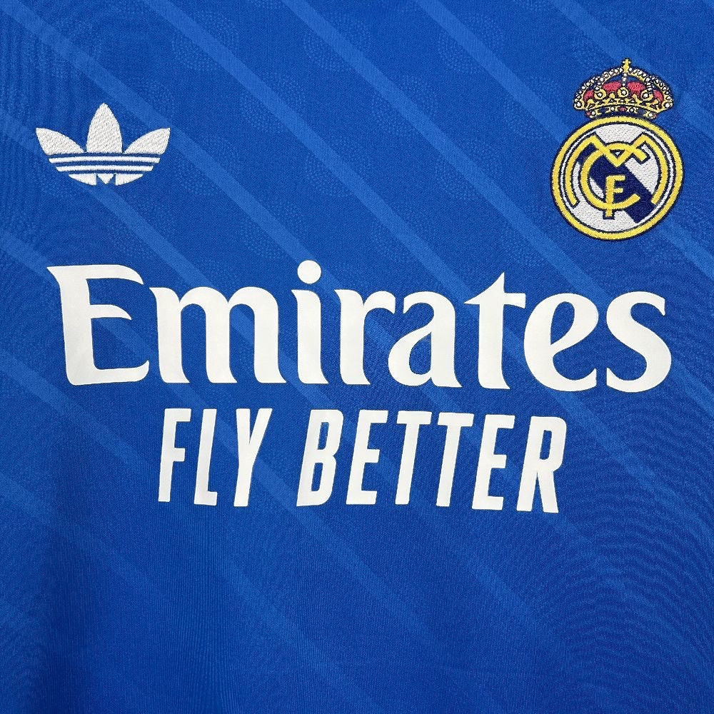 REAL MADRID - MAILLOT EXTÉRIEUR THIRD MANCHES LONGUES 25/26