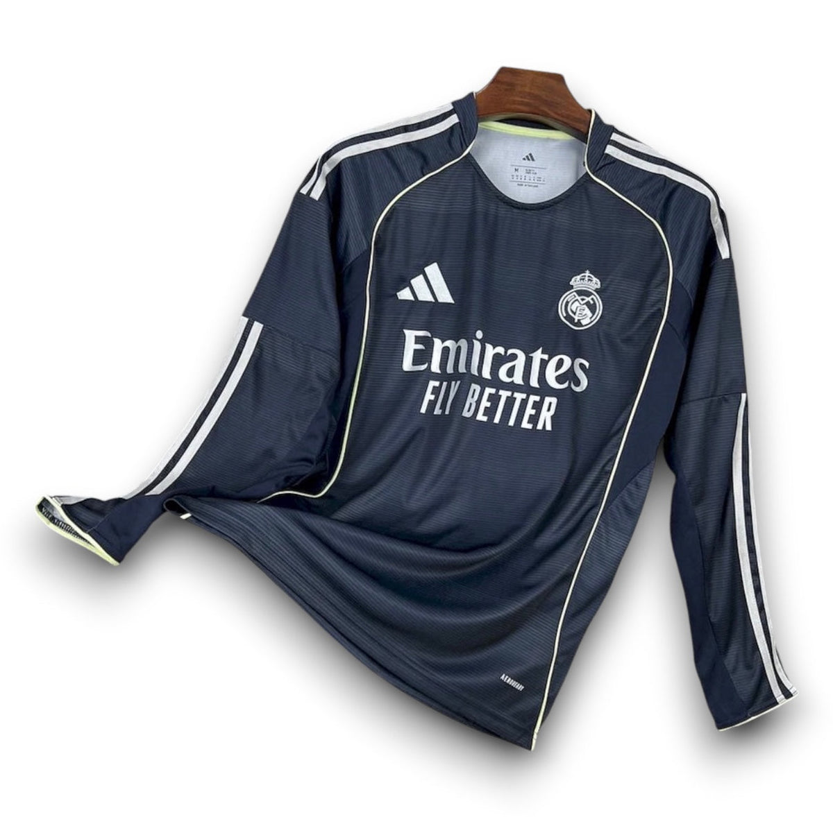 REAL MADRID - MAILLOT EXTÉRIEUR MANCHES LONGUES 25/26