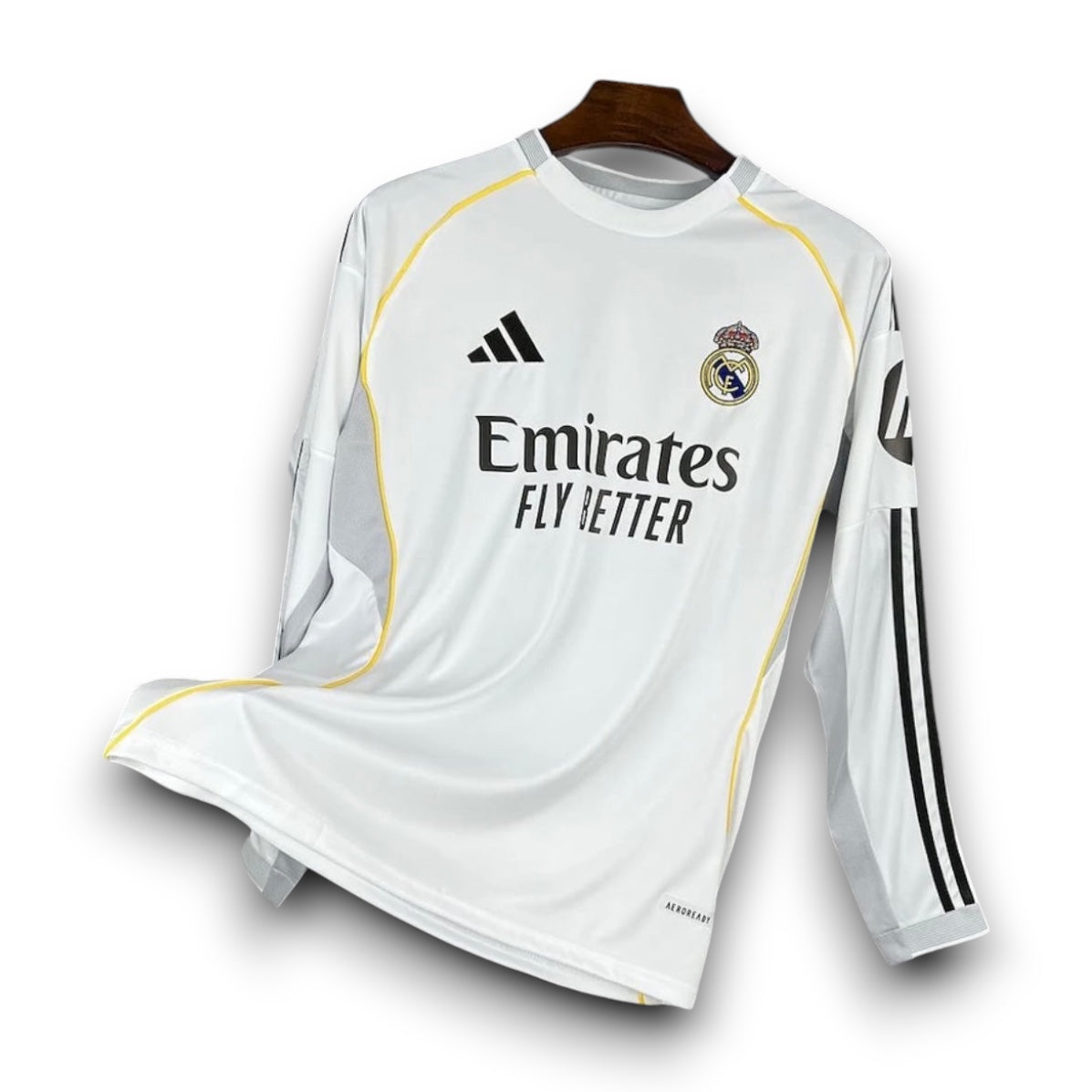 REAL MADRID - MAILLOT DOMICILE MANCHES LONGUES 25/26